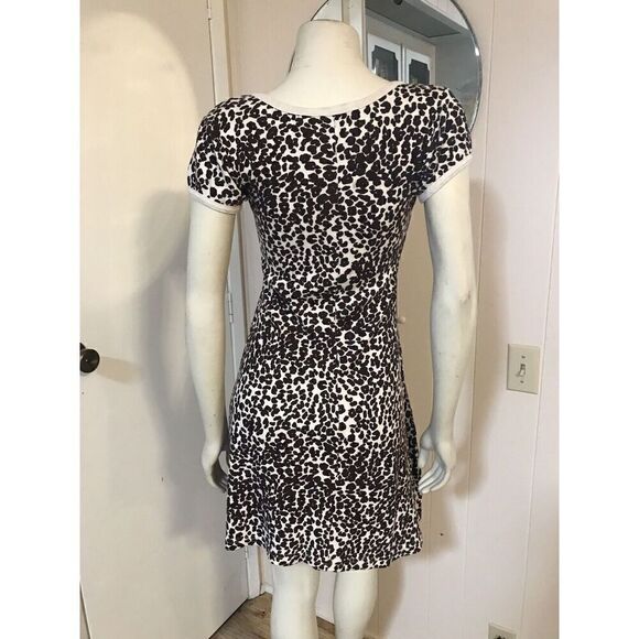 Earthlings Ojai Big Girls Size Large Organic Cotton Leopard Print Dress - Picture 4 of 6
